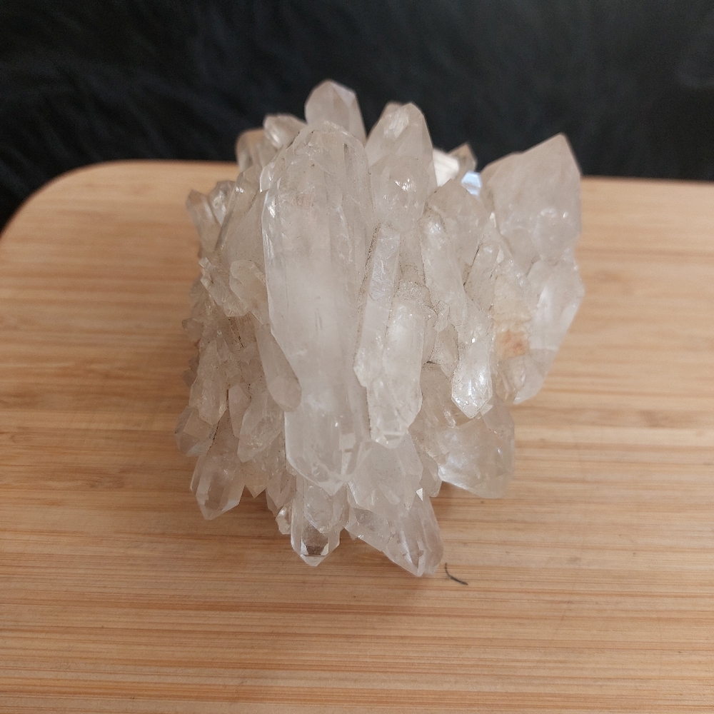 Natural Clear Quartz Crystal Cluster | Raw Healing Stone Decor